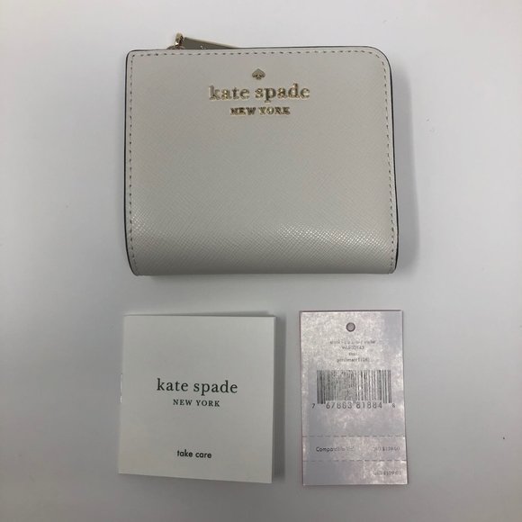 Kate Spade Staci Small Bifold Wallet (Parchment) - Picture 6 of 6